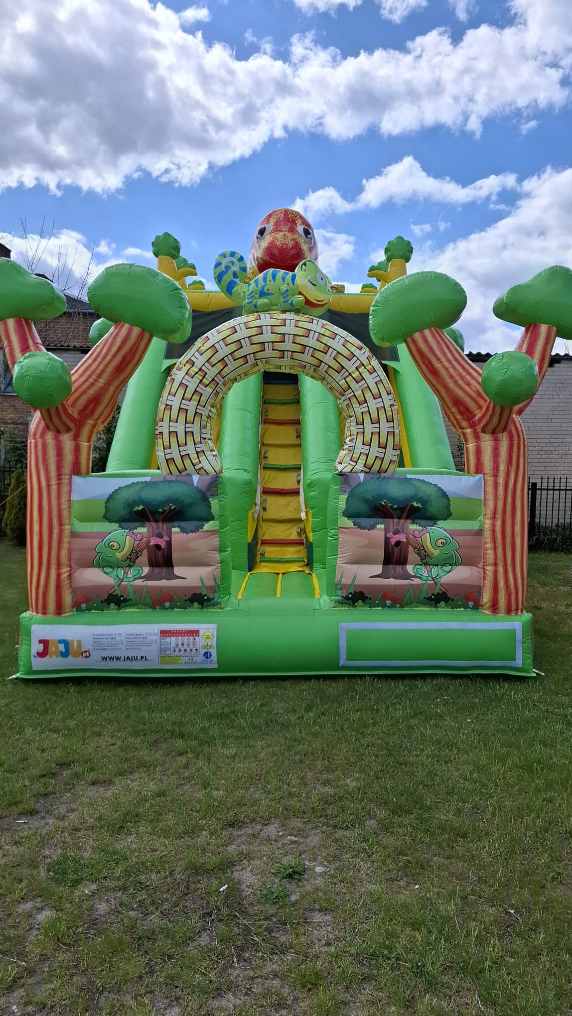 Dmuchaniec dmuchany na urodziny dzieci Warszawa