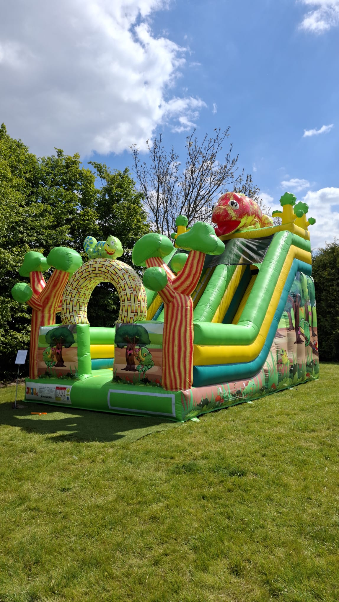 Dmuchaniec zjeżdżalnia dmuchana Jabłonna Nieporęt